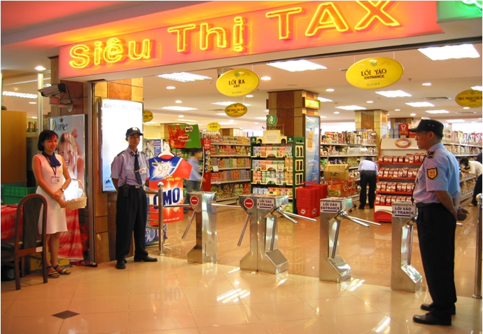 Bảo vệ siêu thị - Công Ty TNHH Bảo Vệ Lam Phương SK